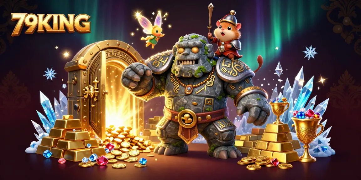 Win big at 79KING while encountering legendary characters in an immersive 3D casino world.