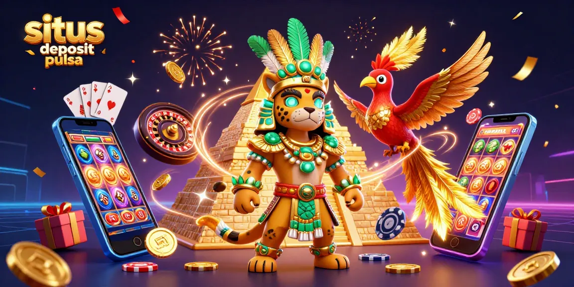 Situs deposit pulsa offers thrilling slot games with vibrant graphics and dynamic gameplay from your smartphone.