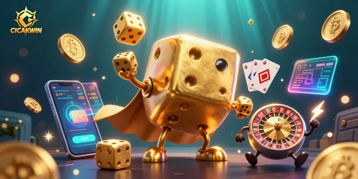 Experience exciting wins with CICAKWIN's rich gaming elements and vibrant 3D characters.