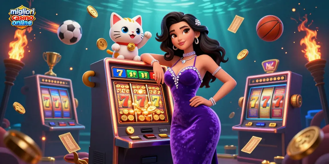 Scopri il brivido dei migliori casino online con azione vibrante delle slot machine e elementi di gioco dinamici.