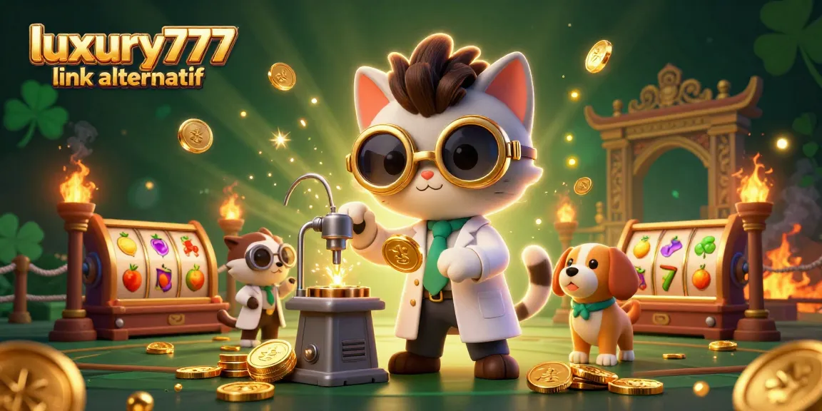 Participate in thrilling casino adventures with luxury777 link alternatif as a cat scientist and dog assistant create gold