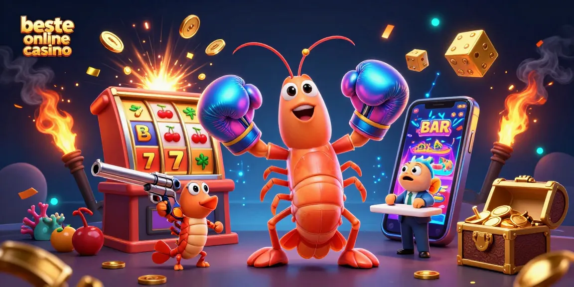 Experience the excitement of beste online casino with lively characters and dynamic slot elements.