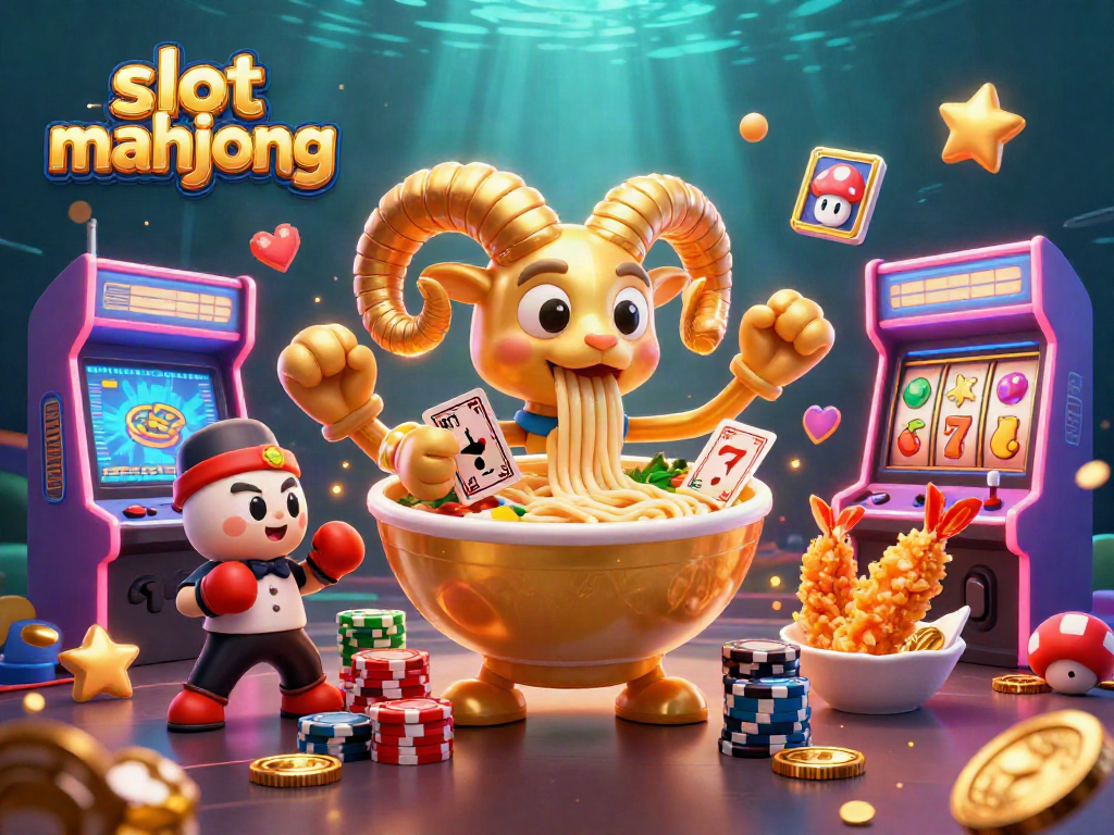 Experience the thrill of slot mahjong with vibrant characters, casino elements, and dynamic gameplay.