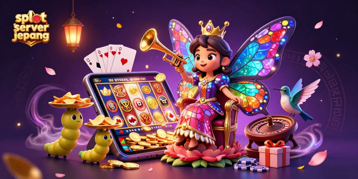 Engage with the slot server jepang experience featuring vibrant slot game elements and enchanting characters.