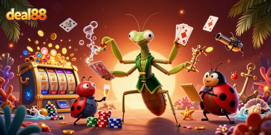 Engage with deal88 through thrilling slot reels and vibrant casino action.
