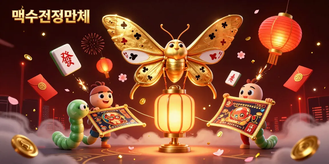 먹튀검증업체를 통한 카지노 장면을 배경으로 한 화려한 일러스트