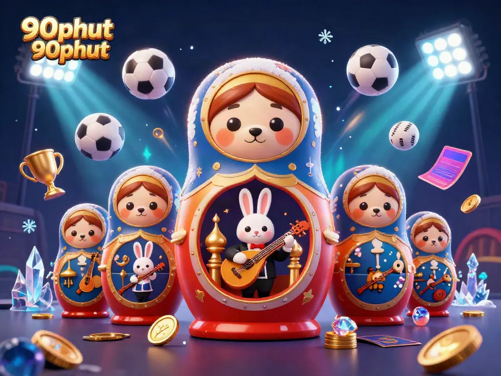 Exciting scene of 90phut 90phut live sports betting, showcasing dynamic characters and casino elements amidst a vibrant atmosphere.