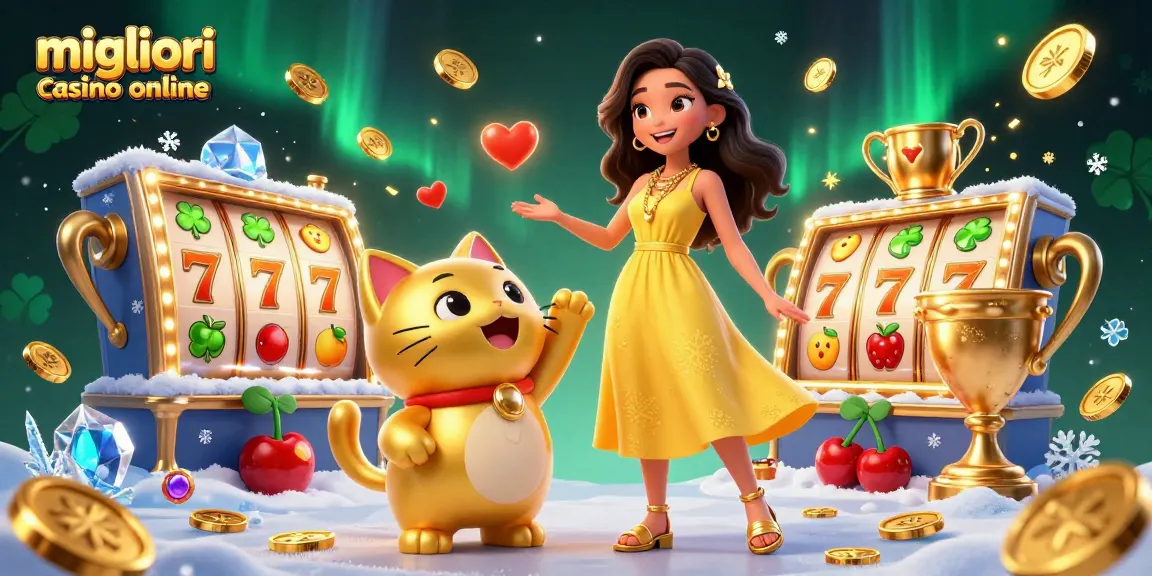 Scopri i migliori casino online con vivaci giochi di slot e una mascotte gioiosa.