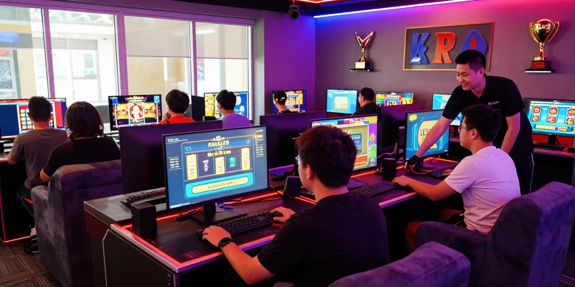 Players enjoying gaming at stylish lounge using link alternatif raja328 for better access.