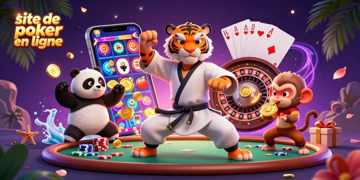 Jouez dans un site de poker en ligne avec une ambiance dynamique et amicale.