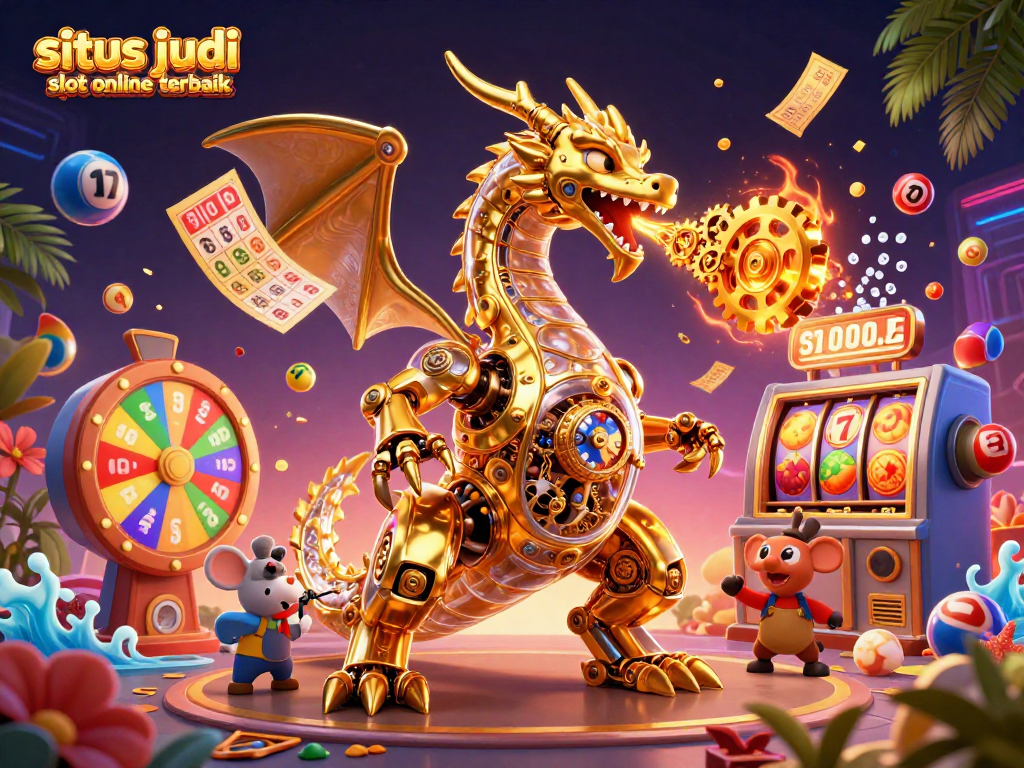 Menggandakan pengalaman bermain di situs judi slot online terbaik dengan elemen permainan warna-warni yang dinamis dan menarik perhatian.