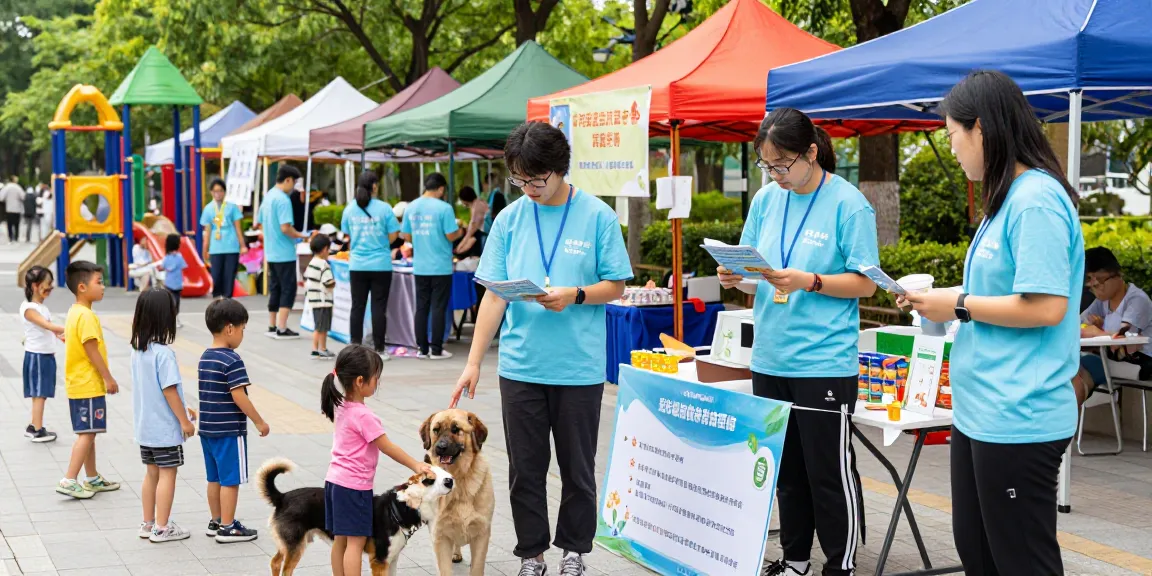 rtps 4 the only free public services event in a community park with volunteers helping families and children.