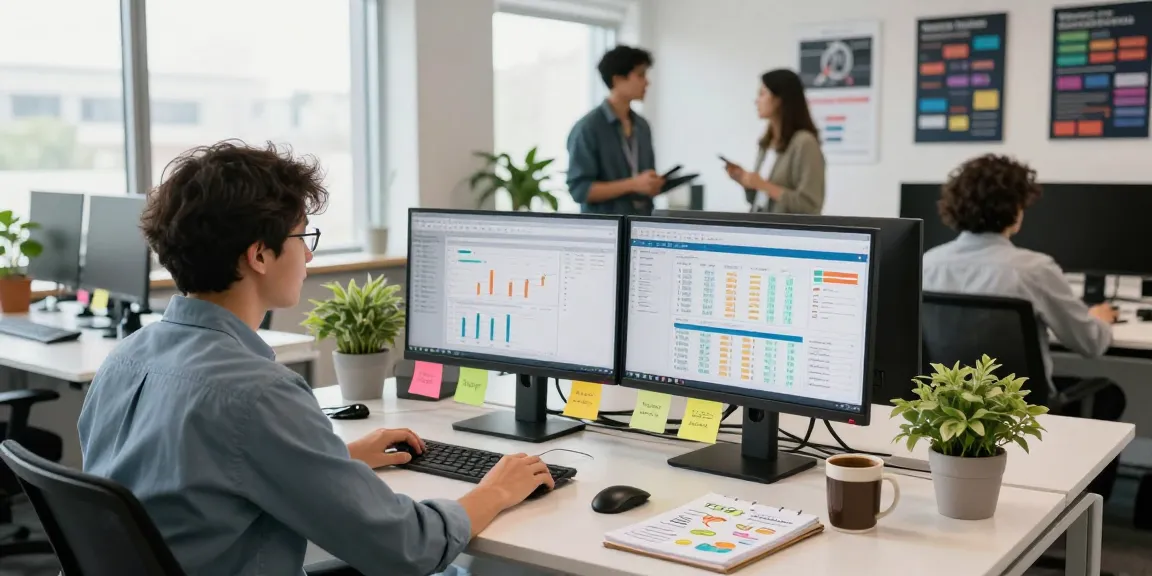 Engaging digital marketing scene featuring NAGA2000 analytics and team collaboration.
